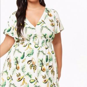 Forever 21 Dresses - Avocado Print Dress Forever 21 Dresses - Avocado Print Dress